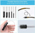 Utoolmart Steel Wire Tube Brush, 12" x 1/4", Spiral Long Handle Cleaning Brush for Tube Bottle Pipe Welding Slag