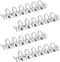 BENECREAT 4 Pcs 6 Holes A7 Ring Binder Mechanism Replacement Kit with Screws