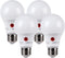 TORCHSTAR Dusk to Dawn Light Bulbs, Outdoor Sensor A19 LED, Auto On/Off Photocell, Pack of 4