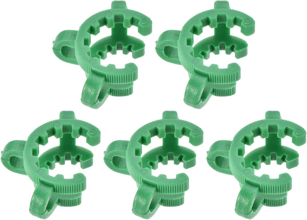 YOKIVE 5 Pcs Joint Clip, Lab Plastic Clips for Fixing Glass Instruments, 14/20mm and 14/35mm Glass Taper Joint