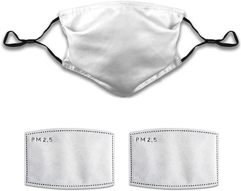 VeJerKK Face mask Reusable with Filter,Washable Adjustable Breathable Fabric Mask with Filter Pocket