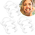 Dental Cheek Retractor, 9-Pack C-Shape Autoclavable Mouth Opener for Teeth Whitening, Party, Mouthguard Challenge Game