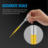 20Pcs 3mL Disposable Plastic Transfer Pipettes Calibrated Dropper for Science Experiment, Art, DIY - Safe and