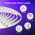 50ft DAYBETTER Smart WiFi Led Lights, Tuya App Controlled, Work with Alexa and Google Assistant, Timer Schedule, RGB