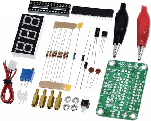 HiLetgo VOT-8 Voltmeter Kit Voltage Meter Electronic Production Suite DIY Kit for Student Electronic Exercise by HiLetgo