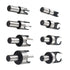 8-Pack Wood Hole Plug Cutter Set, High Carbon Steel Cutting Tools for Woodworking Hole Saw Cutting 6MM 10MM 13MM 16MM