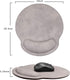 MAIDERN Ergonomic Leather Mouse Pad with Memory Foam Wrist Support, Waterproof Surface, Durable, Relieve Hand Fatigue