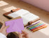 YIHUANYIFA 150pcs 3x5 Inches (3 A-150pcs) Colored Index Cards Flash Cards with Ring Lined Ruled Study Card