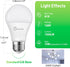 A19 LED Light Bulbs 100W Equivalent, 1500 Lumens Daylight White 5000K, E26 Standard Base A19 Lightbulbs, Non-Dimmable 15W High Bright LED Bulb, ETL Listed(4-Pack) by CFMASTER