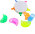 Pomeat Flower Shape Fluorescent Watercolor Pen, Petals Highlighters, 4 Pack