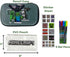 Innovative Designs Minecraft Pencil Case Set, Stickers and Gel Pens for Kids, Molded with Zip Closure
