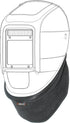 LIMXYZ Split Cowhide Wrap-Around Helmet Bib Cover with Press Fit Seal, for Most