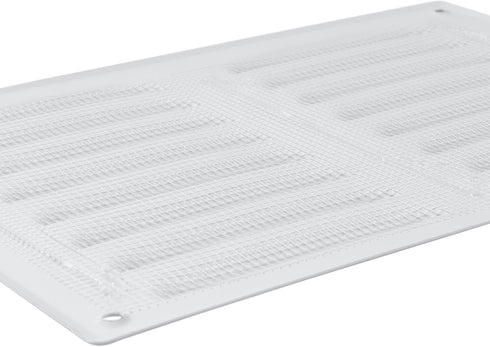 Vent Systems 10" x 7.5" Inch White Air Vent Cover, Metal Air Return Grill with Mesh