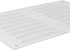 Vent Systems 10" x 7.5" Inch White Air Vent Cover, Metal Air Return Grill with Mesh