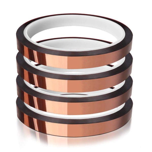 Heat Tape for Sublimation Transfer - Adhesive Thermal Transfer Tape, No Residue, 4 Rolls 10mm x 33m (108ft)
