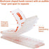 EZ Pass/IPass/IZoom Toll Tag Fastlane Mounting Kit, 8 Pcs Reclosable Fastener Peel and Stick Adhesive Dual Lock Tape
