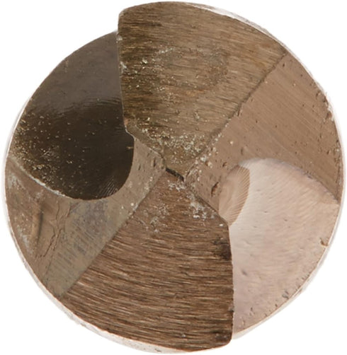 Irwin Tools 3016019 Single Cobalt Alloy Steel High-Speed Drill Bit, 19/64" x 4-3/8
