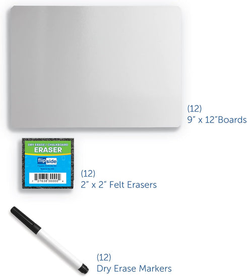 Flipside Dry Erase Board Set Class Pack
