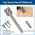 Wood Carving Bits Engraving Router Bit, 20pcs HSS Rotary Burr Set for DIY Woodworking & Carving
