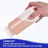 PATIKIL 15 Pcs 500ml Reagent Bottles, HDPE Wide Mouth Round Bottles with Screw Cap for Lab Storage