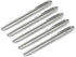 Gullor 5 PCS Classic Stainless Steel EF Nib Fountain Pens Set with Ink Converters