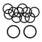 Othmro 10pcs Nitrile Rubber O-Rings - 5mm Wire Dia, 60mm OD for Oil or Air Sealing