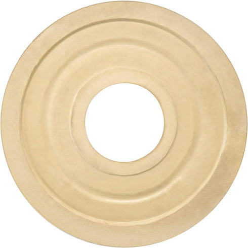 EIFHYT 12-2/8"OD 4" 1" 7") White PU Ceiling Medallions for Light Fixtures and Ceiling Fans, x ID x P (Fits Canopies up