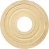 EIFHYT 12-2/8"OD 4" 1" 7") White PU Ceiling Medallions for Light Fixtures and Ceiling Fans, x ID x P (Fits Canopies up