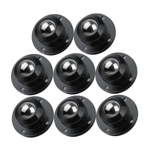 Alipis 8pcs Self-Adhesive Mini Caster Wheels Swivel Wheels for Appliances Adhesive Casters