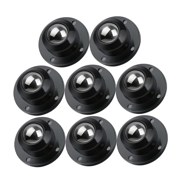 Alipis 8pcs Self-Adhesive Mini Caster Wheels Swivel Wheels for Appliances Adhesive Casters