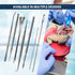 Mall Probe and Seeker Dissecting Instrument, Angular Semi-Blunt Tip Stainless Steel for Lab Dissections (1 Pcs)