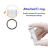 1.5ml Cryo Tubes, 500PCS Cryogenic Vial, Self-Standing Plastic Tubes with Screw Caps for Long Term Freezing