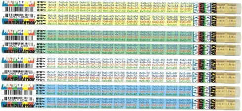Musgrave Multiplication Math Table Designer Pencil for Awards, Incentives and Motivation (36) by Musgrave