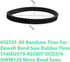 650721-00 Bandsaw Rubber Tires for Dewalt Band Saw, Fits A02807 DCS374 DWM120 DW328K (2-Pack)
