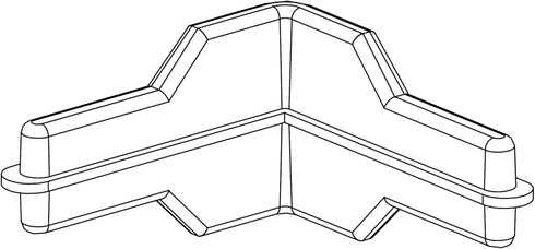 Chia 5-Shelf 8 Whalen Post Insert for Costco, Plastic, SAMS Club, Heavy Duty Steel Shelving Unit, Corner Connectors