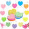 Roowest 600 Sheets Valentines Day Heart Sticky Notes, Heart Notepads, Colorful Sticky Pad for Home