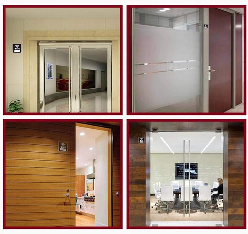 Modern American Style Bright Color Printing WIFI Password Sign/WIFI Sign Stickers (New Upgraded)