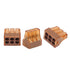 Wire Nut, Polycarbon Shell, Electroplated Copper Conductor, 10Pcs Push Wire Connector for Industrial Electrical