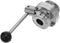 Stainless Steel Sanitary Butterfly Valve 304 25 Standard Type with Lever Handle