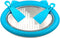 predolo Ice Cream Maker for Homemade Rolled Desserts and Gelato, Blue