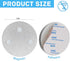 ILSSLI 3PCS Magnetic Smoke Detector Sticky Pads Magnetic Adhesive Pads Magnetic Smoke Alarm Fixing Mount No Drilling