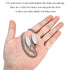 LXLVOUEG 4 PCS Dental Bib Clips,Adjustable Lightweight and Portable Metal Dentist Bibs Clips Napkin Bib Holder Neck