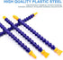 Utoolmart Flexible Coolant Pipe, G3/8 Thread Round Nozzle Hose, 24" Adjustable Cooling Tube, 3 Pcs