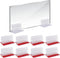 SPNKMJUJ 10 PCS Self Adhesive Poster Board Stand Acrylic Poster Stand 1/8" to