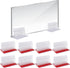 SPNKMJUJ 10 PCS Self Adhesive Poster Board Stand Acrylic Poster Stand 1/8" to