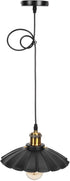 TOPINCN Industrial Metal Retro Pendant Practical Light Vintage UmbrellaShape Suitable Restaurants Halls