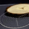 200mm/7.8 Inch Round Circle Center Finder Compass Tool, Clear Acrylic with Stainless Steel Centering Needle for Wood