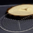 200mm/7.8 Inch Round Circle Center Finder Compass Tool, Clear Acrylic with Stainless Steel Centering Needle for Wood