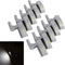 LED Sensor Light 10 Pack 3.1x2x2in Touch Activation for Cabinets Closets, 30