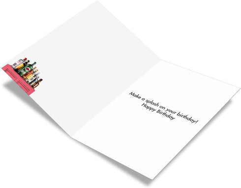 NobleWorks Funny Happy Birthday Card with Envelope, Colorful Humor Greeting Note